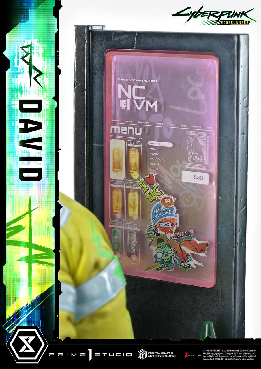 【Pre-sale】1/4 Scale David with LED-CYBERPUNK EDGERUNNERS-Prime 1 Studio