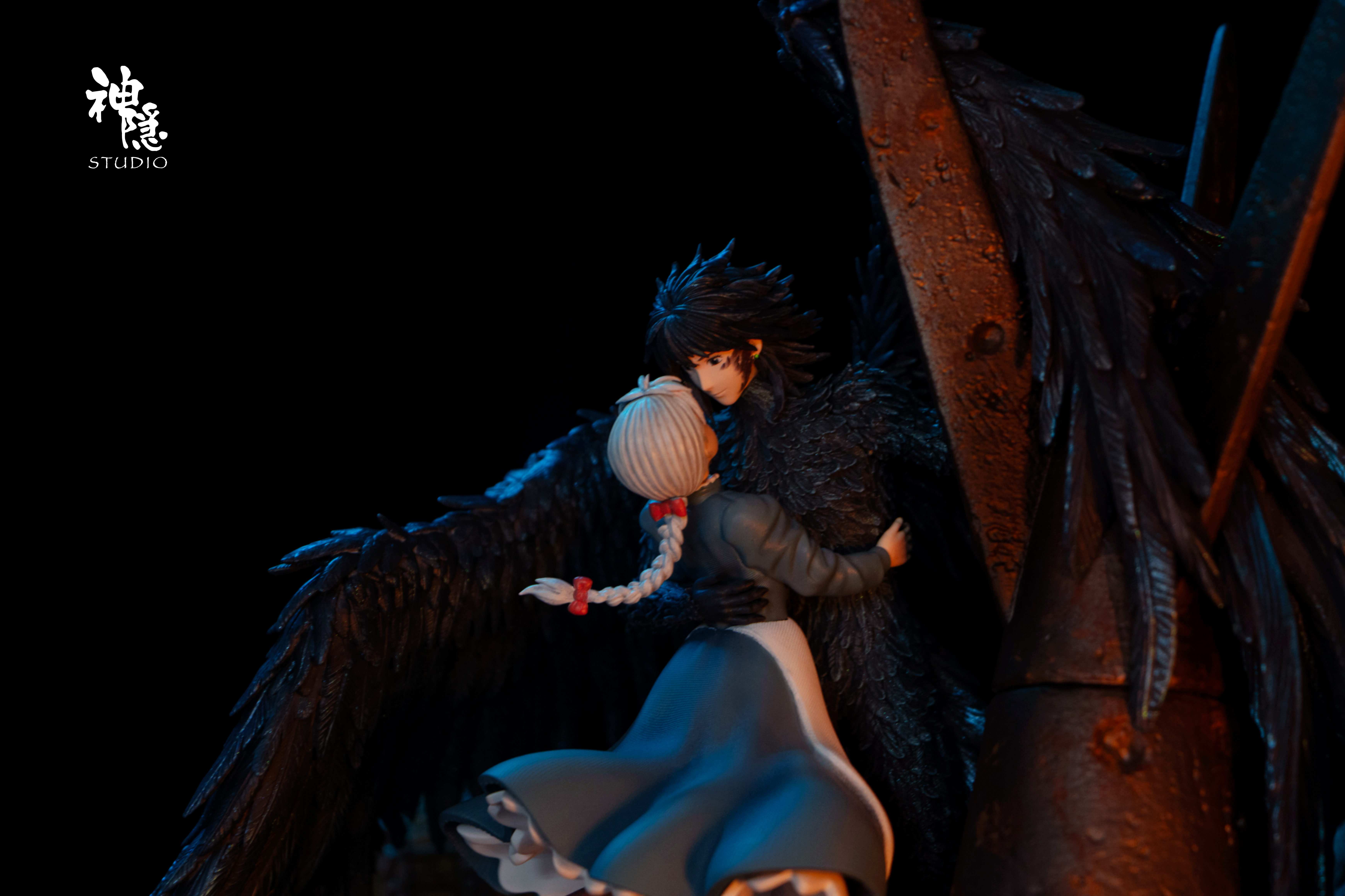 【Pre-sale】Silhouette Moment Series Embrace in War with LED-Howl's Moving Castle-ShenYin Studio