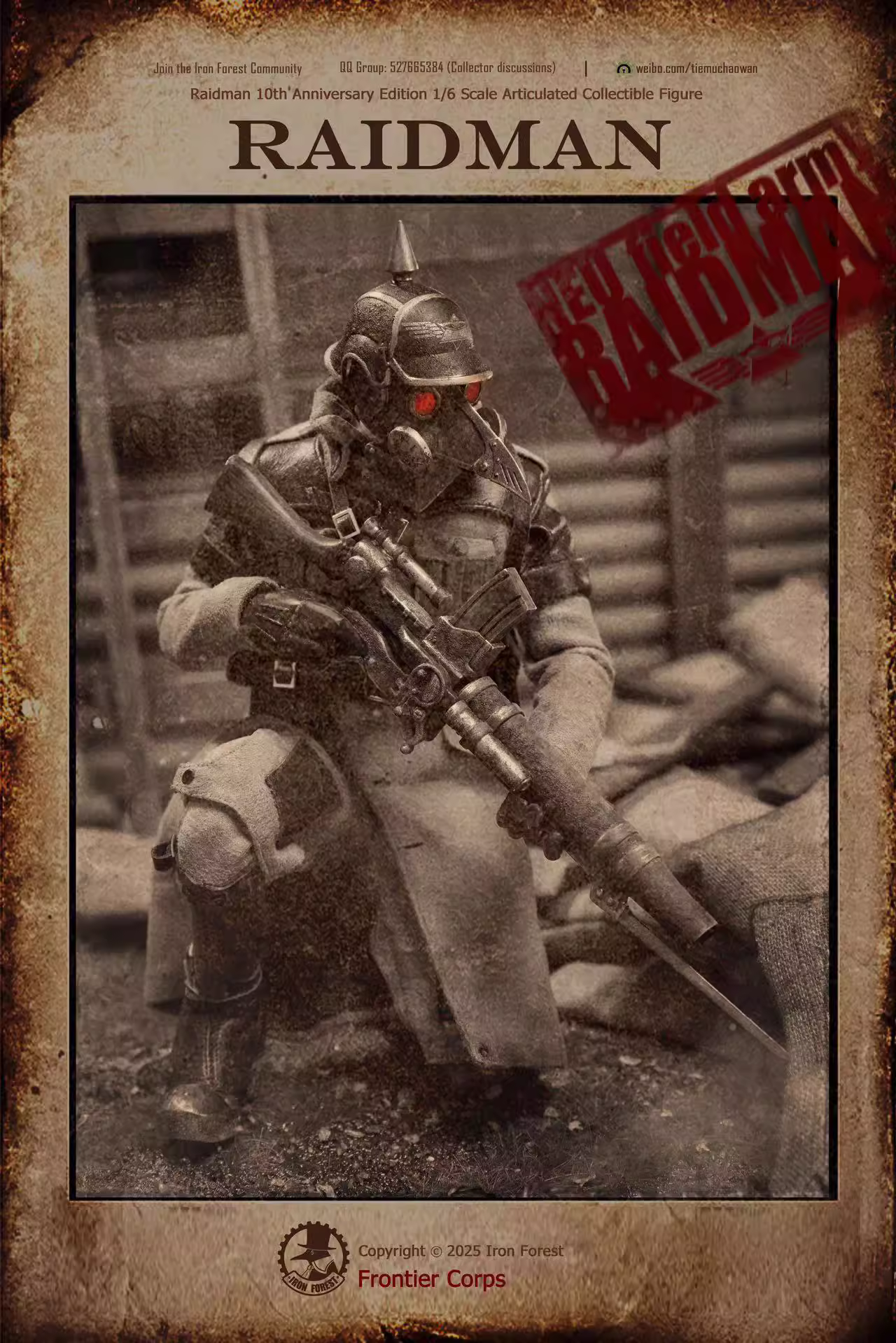 【Pre-sale】1/6 Scale Raidman-Other Series-Iron Forest Studio