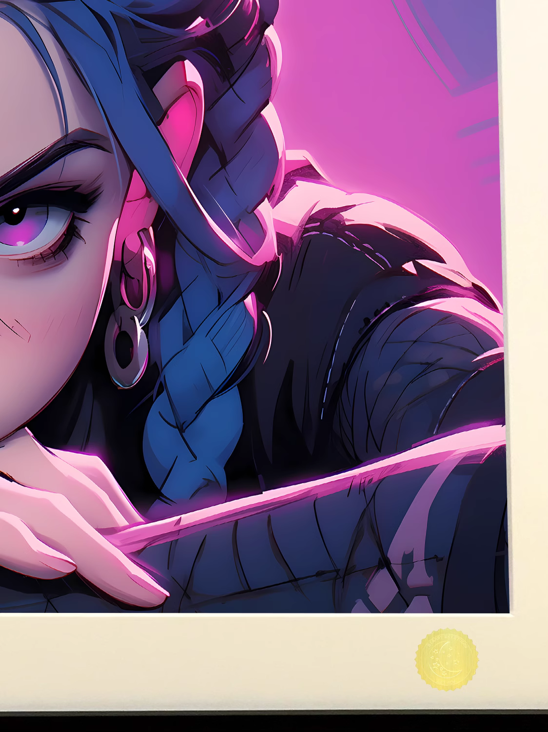 【Pre-sale】Decorative Painting of Lovely Jinx-League of Legends-Xingkong Studio