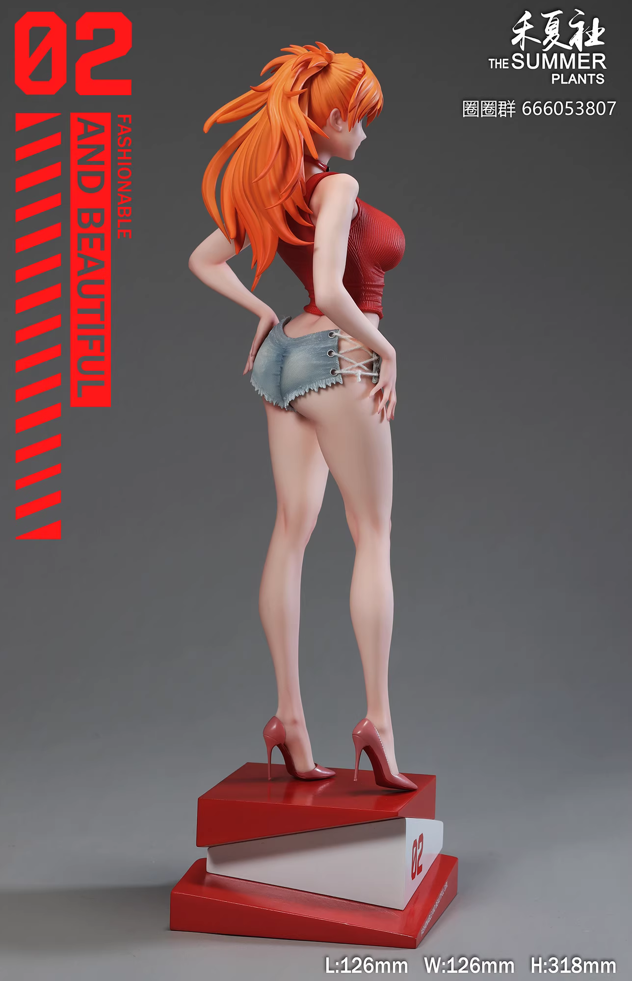 【Pre-sale】1/6 Scale Asuka-(EVA) EVAngelion-The Summer Plants Studio