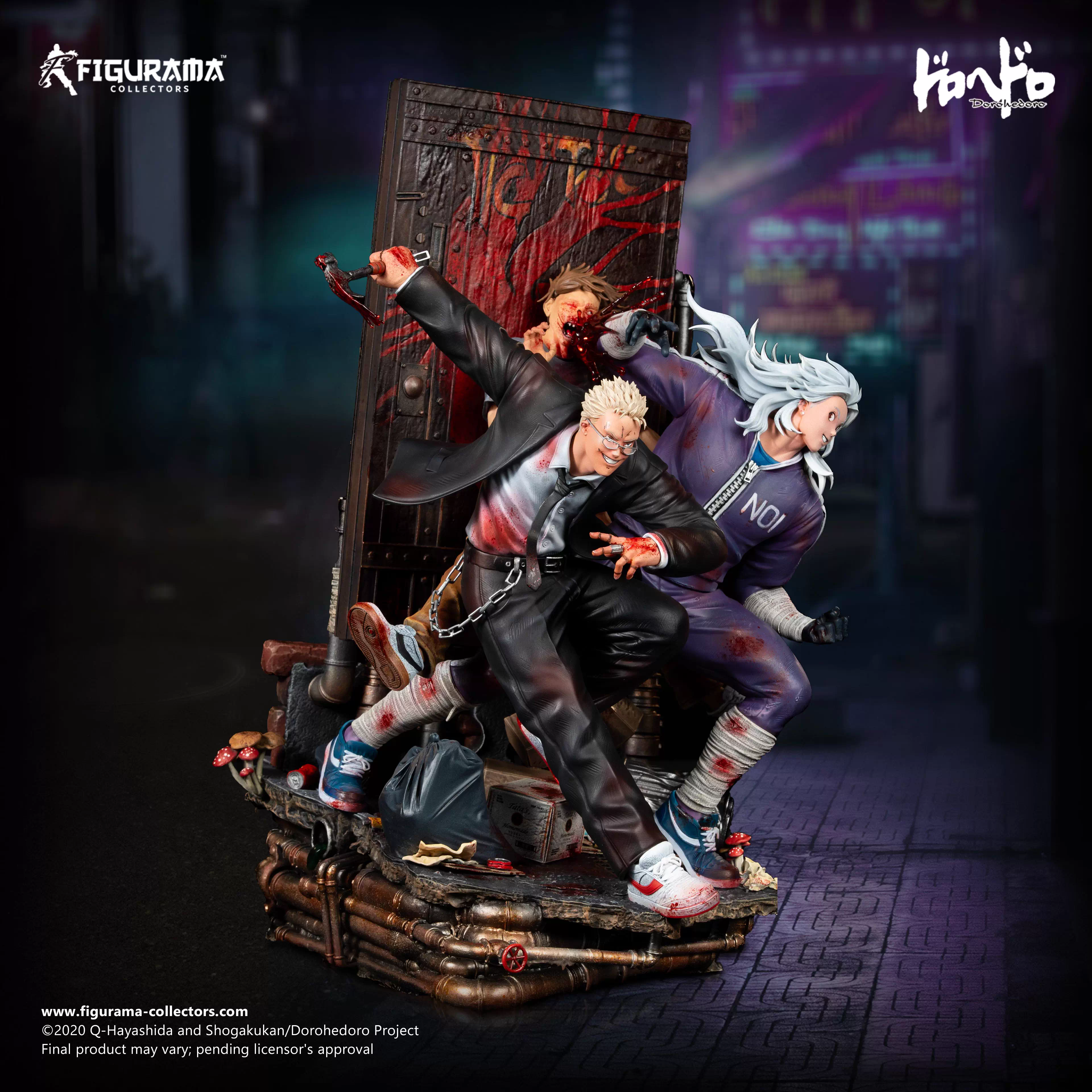 【Pre-sale】1/8 Scale 002 Elite FigumiZ Shin and NengJin-Dorohedoro-Figurama Studio