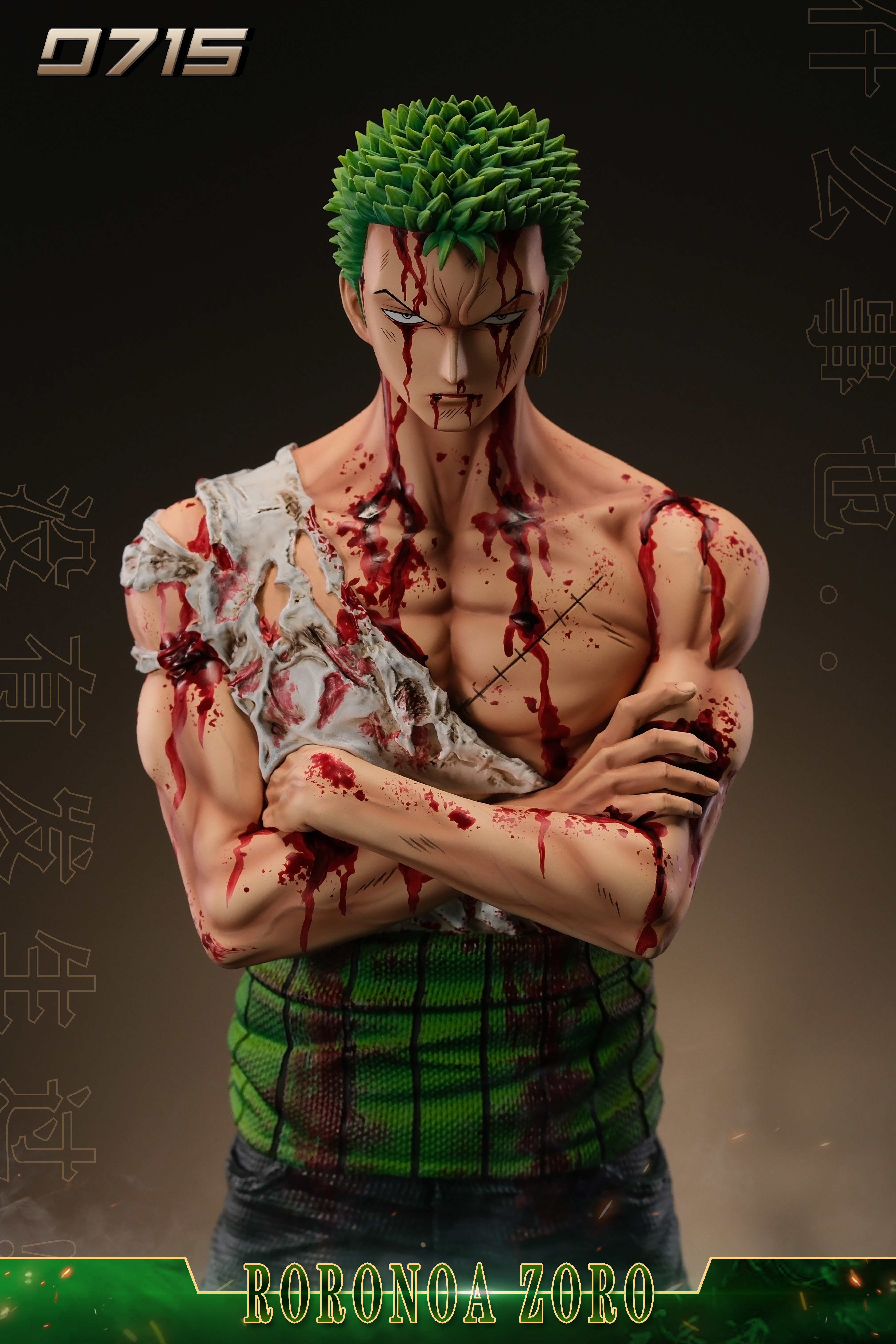 【Pre-sale】1/4 and 1/6 Scale 001 Injured Roronoa Zoro-0715 Studio