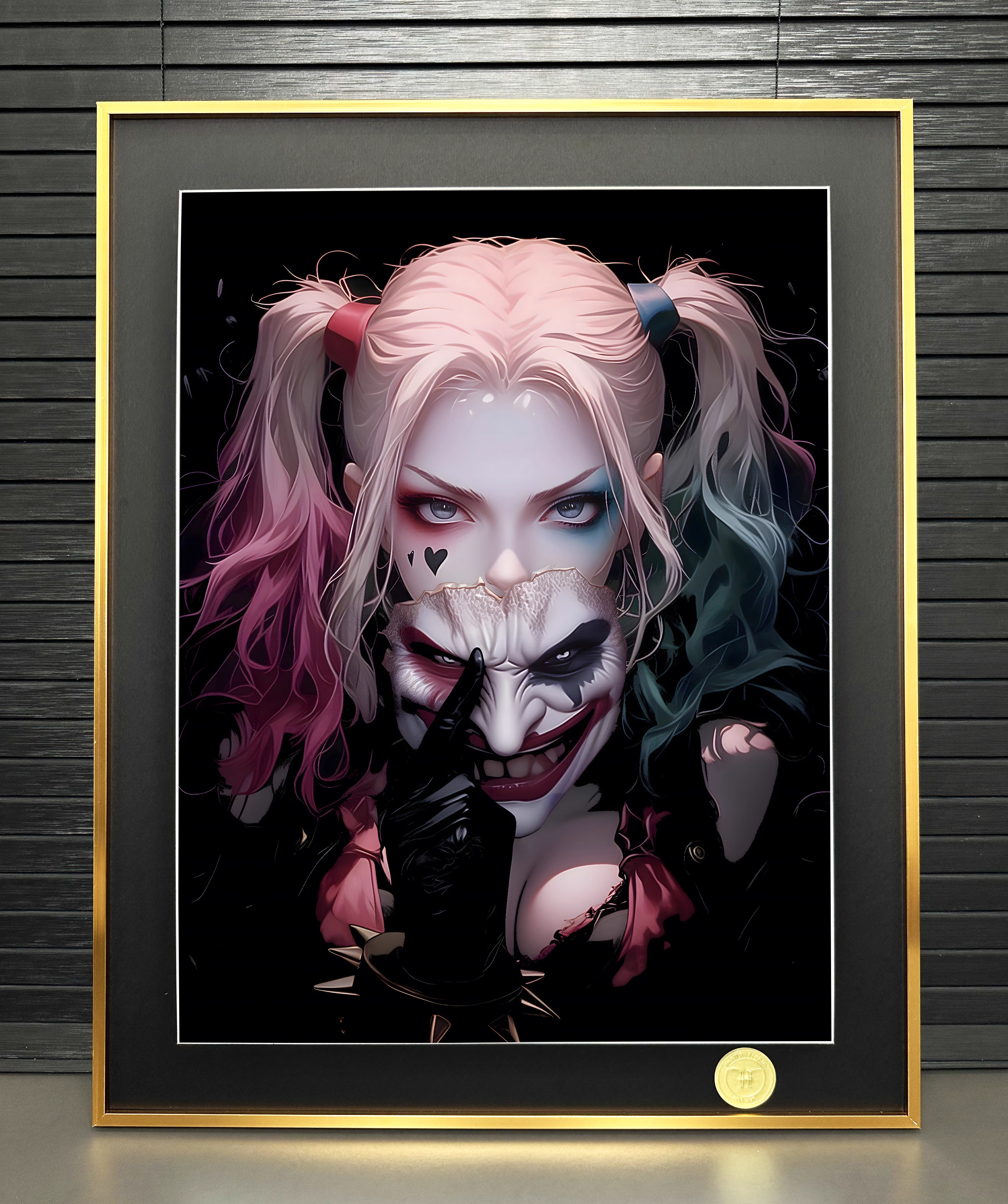 【Pre-sale】Decorative Painting of Harley Quinn-Joker-H2 Studio