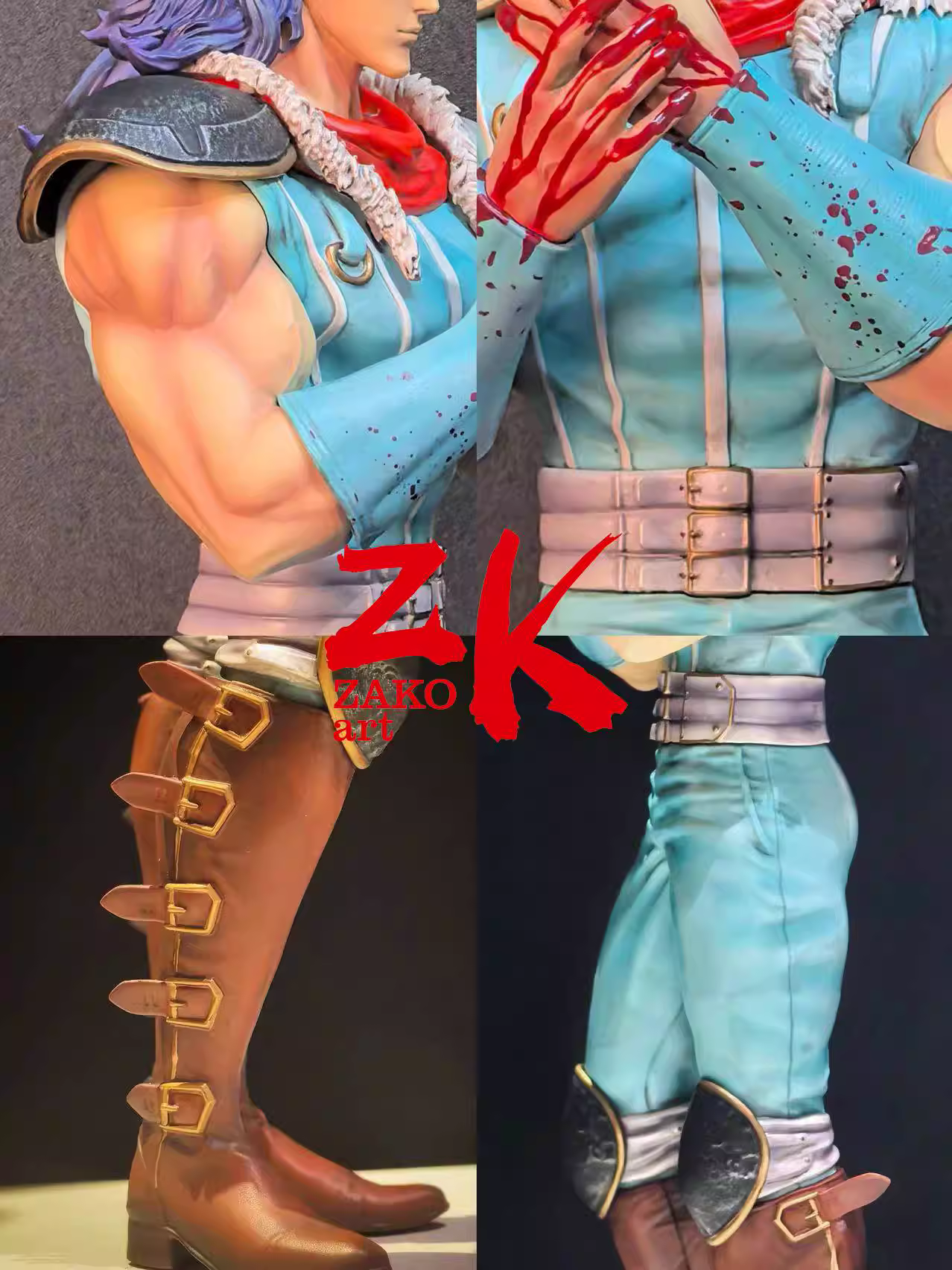 【Pre-sale】004 レイ-北斗の拳-ZAKO Art Studio