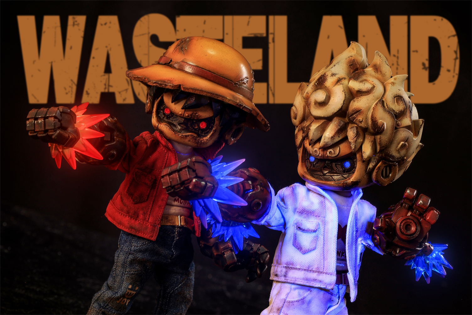 【Pre-sale】WasteLand-Wukong-Unit Zero, Super Mode Z and Captain-Steam Ignition, Nika Spark-Original Design-WeArtDoing Studio