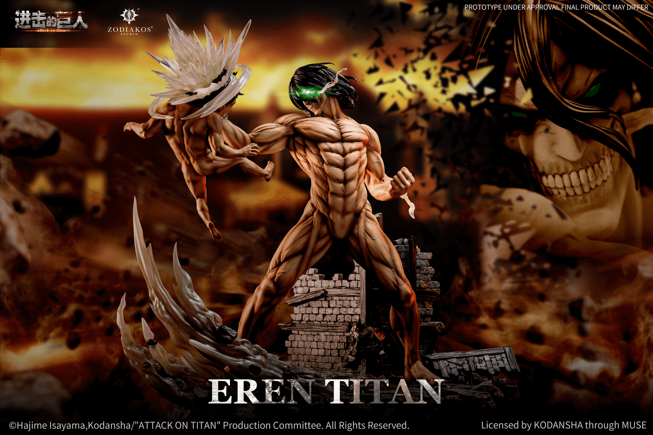 【Pre-sale】Eren Titan-Attack on Titan-Zodiakos Studio