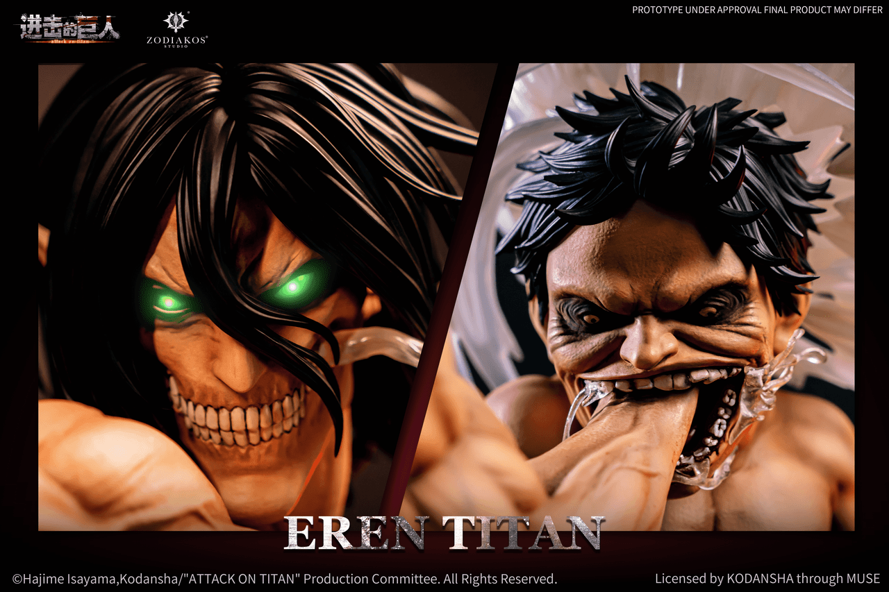 【Pre-sale】Eren Titan-Attack on Titan-Zodiakos Studio