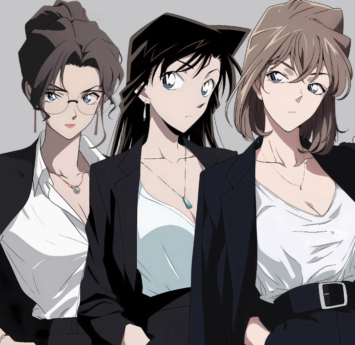 【Pre-sale】Decorative Painting of Five Girls-Detective Conan-H2 Studio