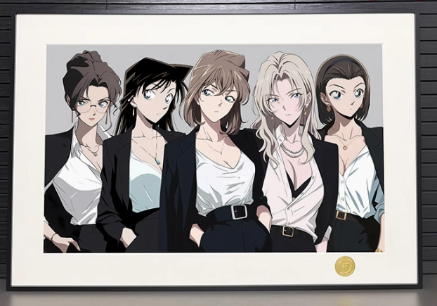 【Pre-sale】Decorative Painting of Five Girls-Detective Conan-H2 Studio