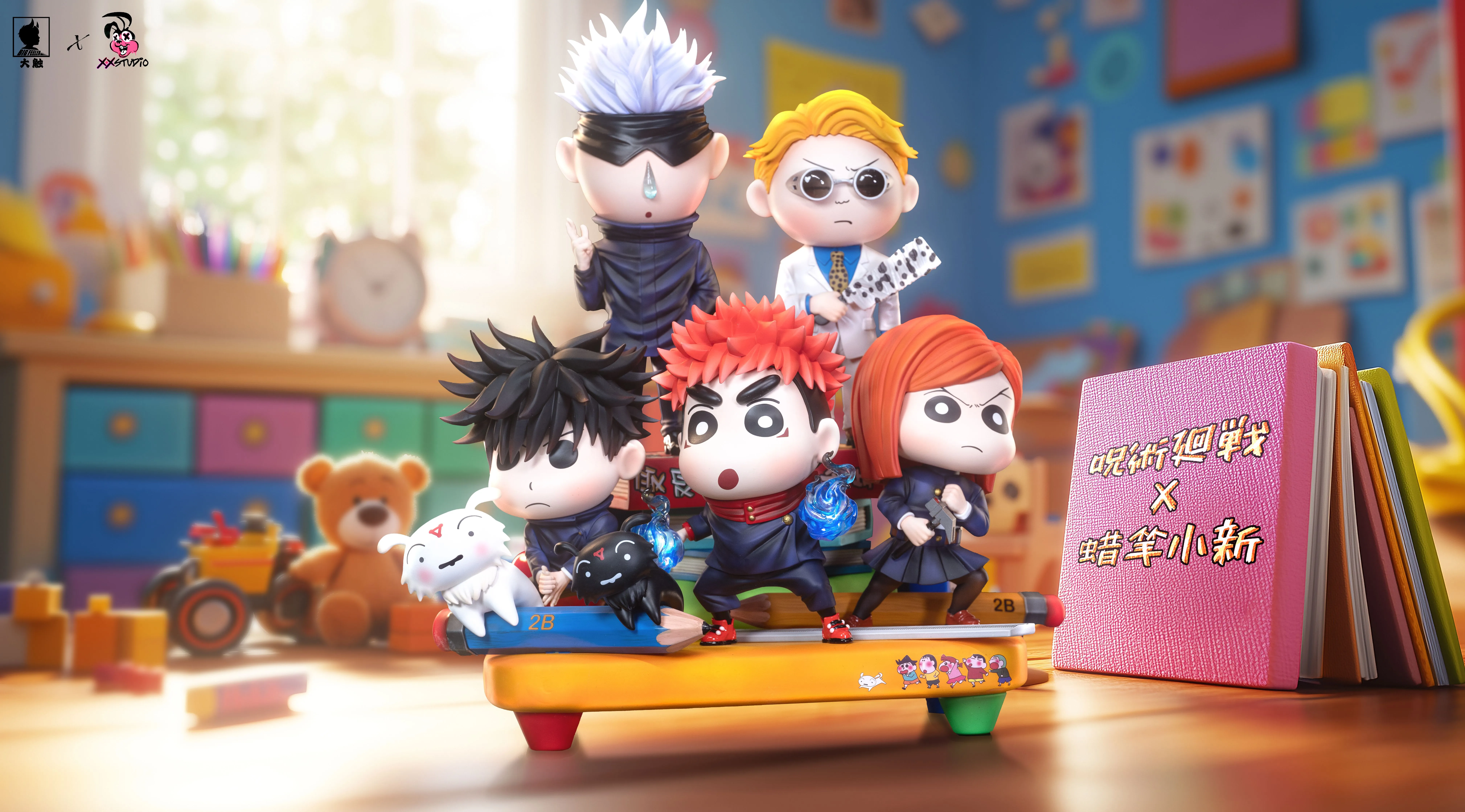 【Pre-sale】Q Version Jujutsu Kaisen COS Crayon Shin-chan-XOX Studio