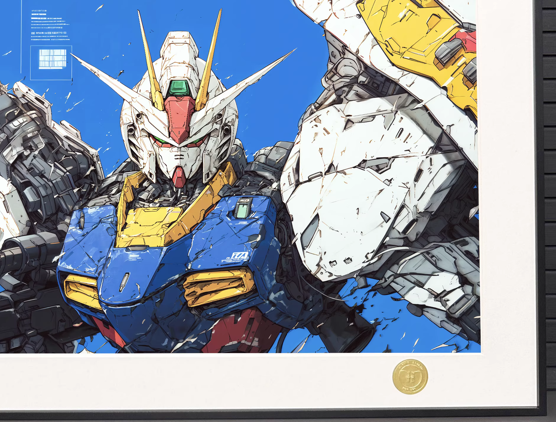 【Pre-sale】Decorative Painting of Injured RX-78-H2 Studio