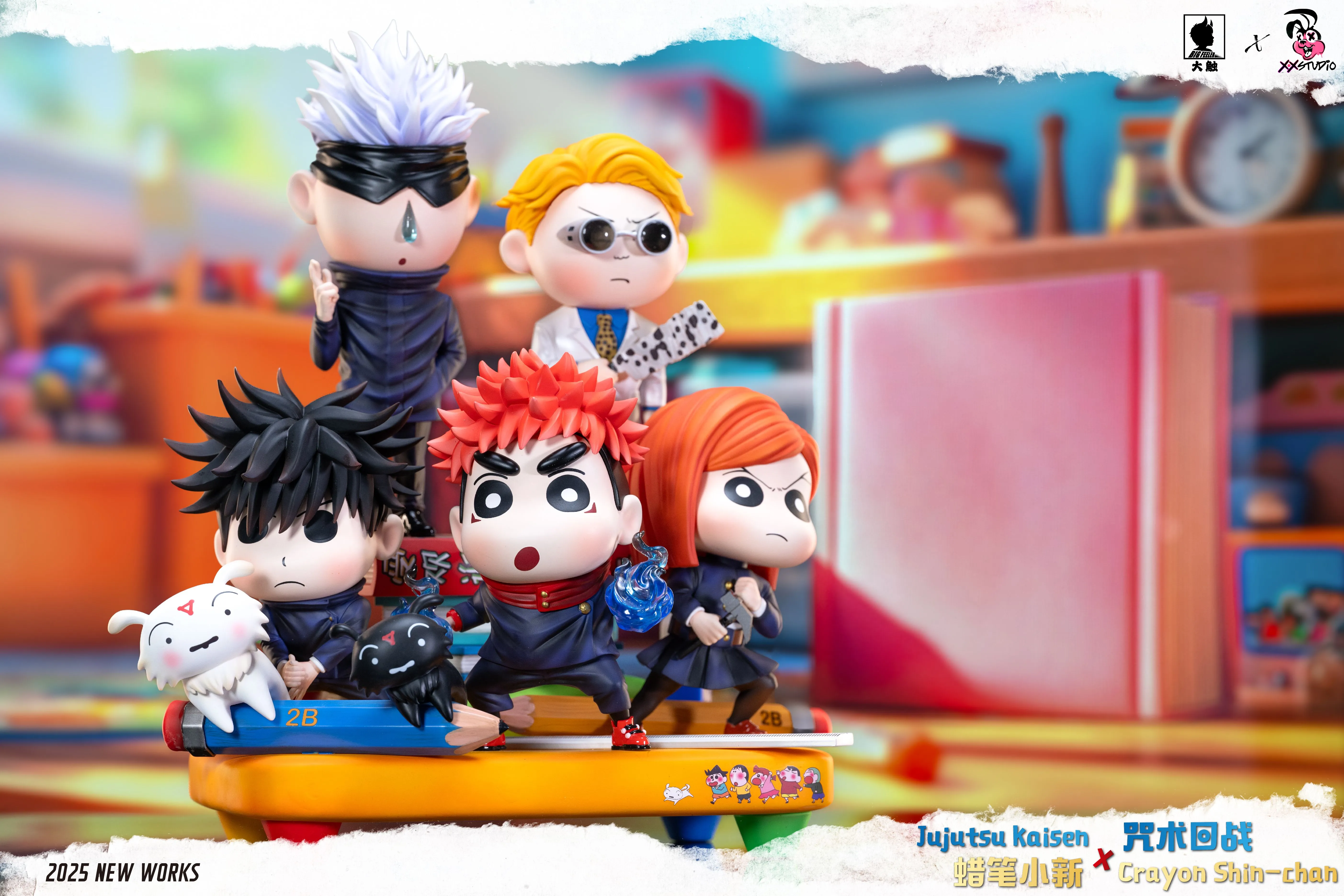 【Pre-sale】Q Version Jujutsu Kaisen COS Crayon Shin-chan-XOX Studio