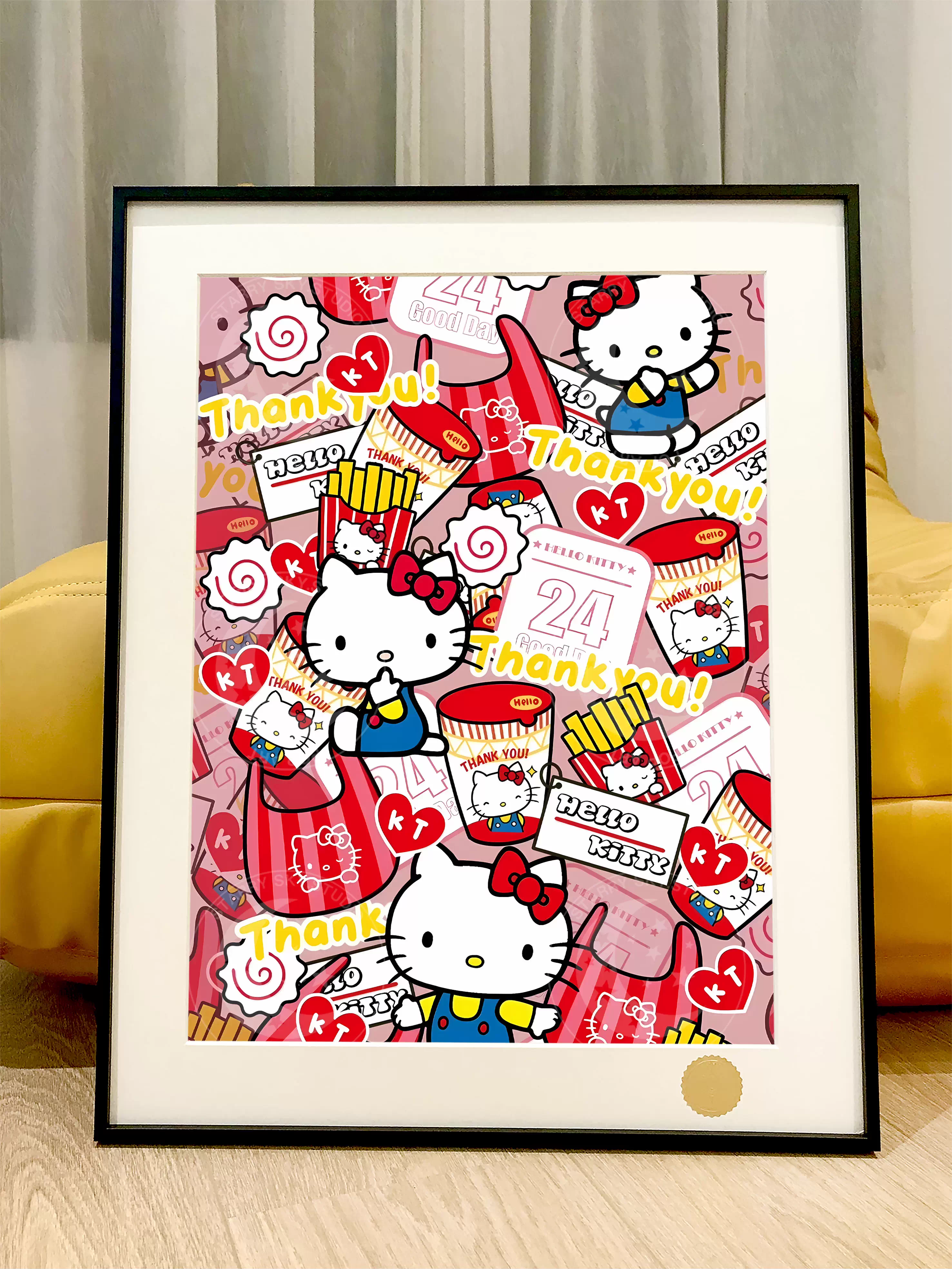 【Pre-sale】Decorative Painting of Kitty-Hello Kitty-XingKong Studio