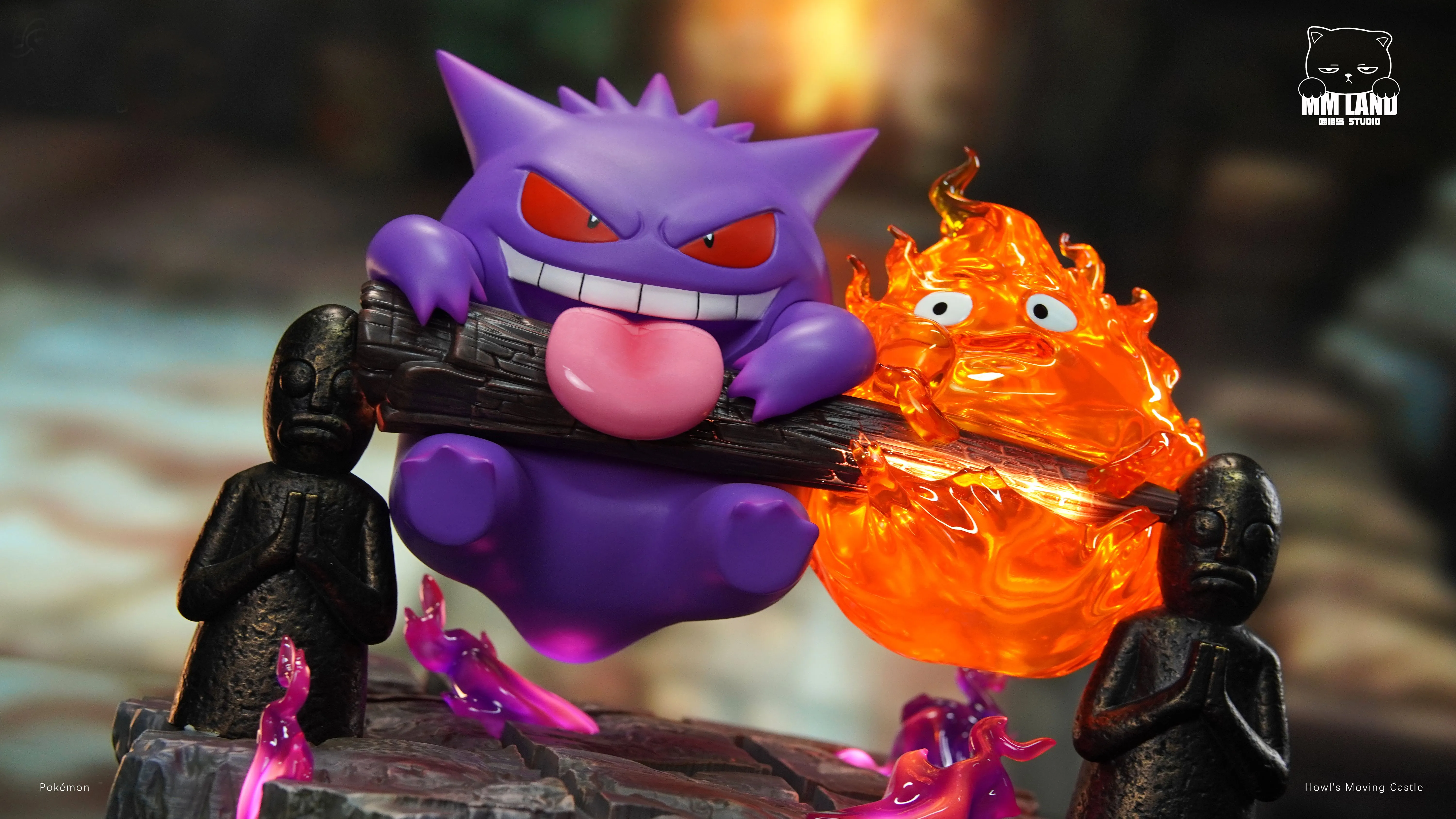 【Pre-sale】002 Gengar with Calcifer-Pokemon-MMLAND Studio