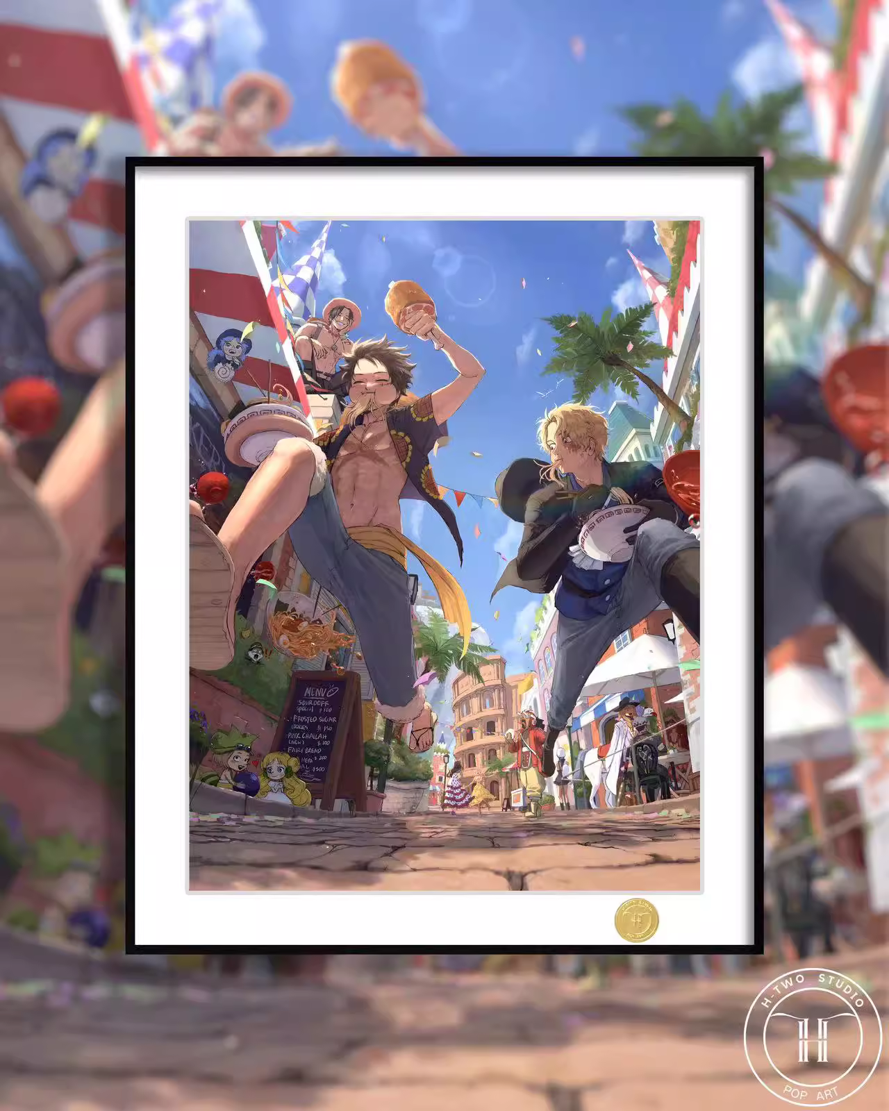 【Pre-sale】Decorative Painting of Three Brothers-H2 Studio