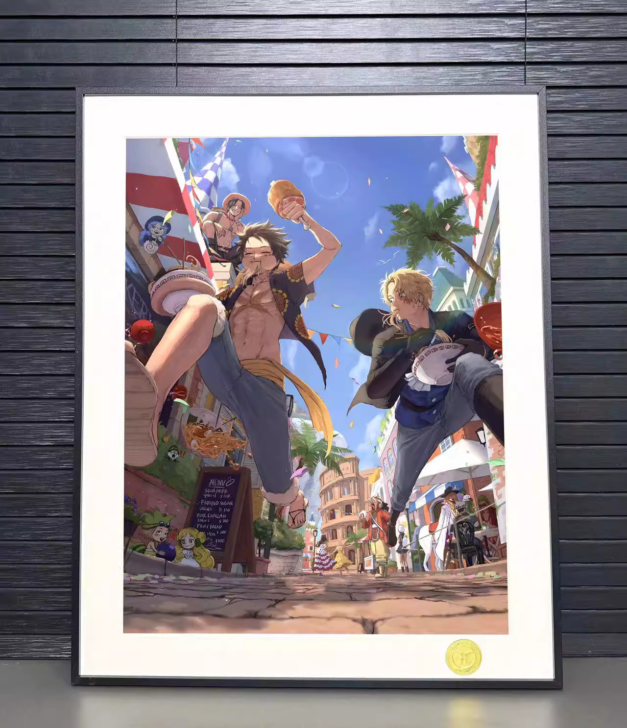 【Pre-sale】Decorative Painting of Three Brothers-H2 Studio