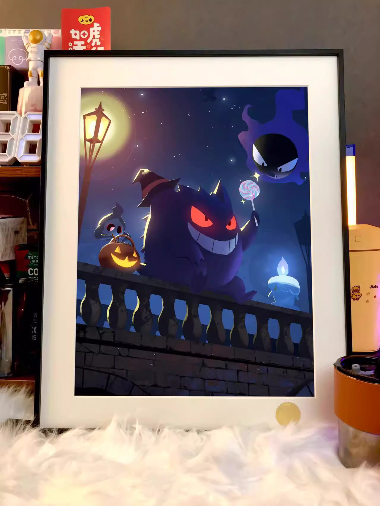 【Pre-sale】Decorative Painting of Halloween Gengar-Pokemon-XingKong Studio