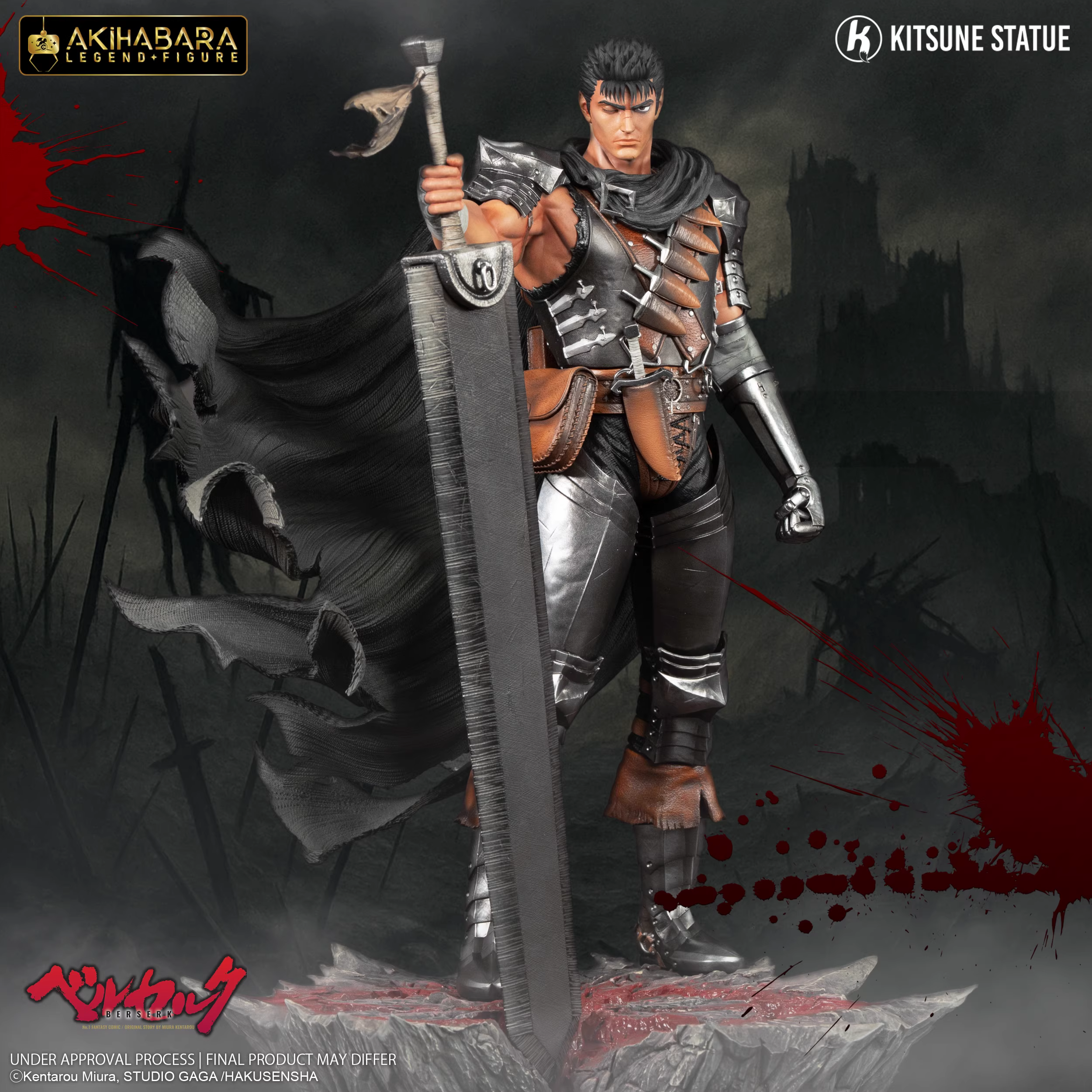 【Pre-sale】1/8 Scale 002 Guts-Kitsune Studio