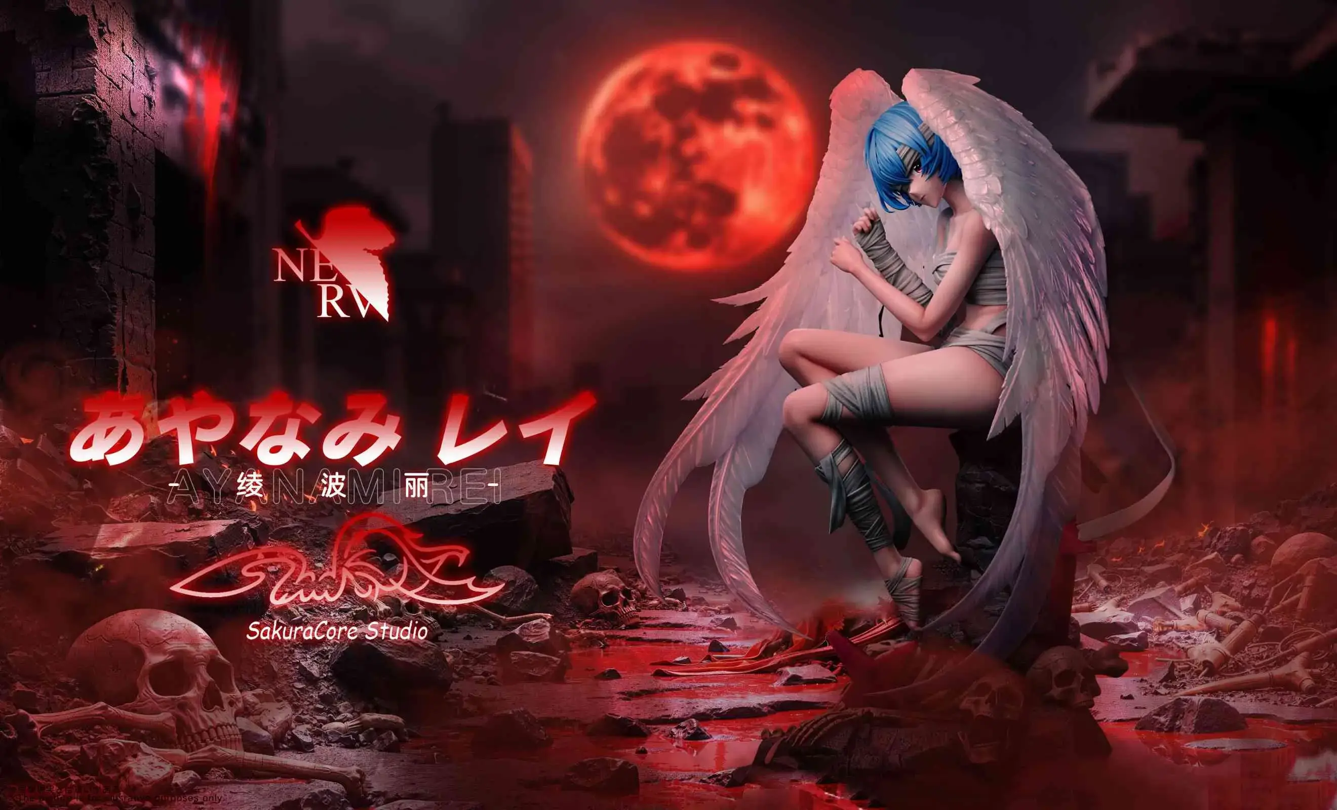 【Pre-sale】1/6 Scale Rei Ayanami-(EVA) Neon Genesis EVAngelion-SakuraCore Studio