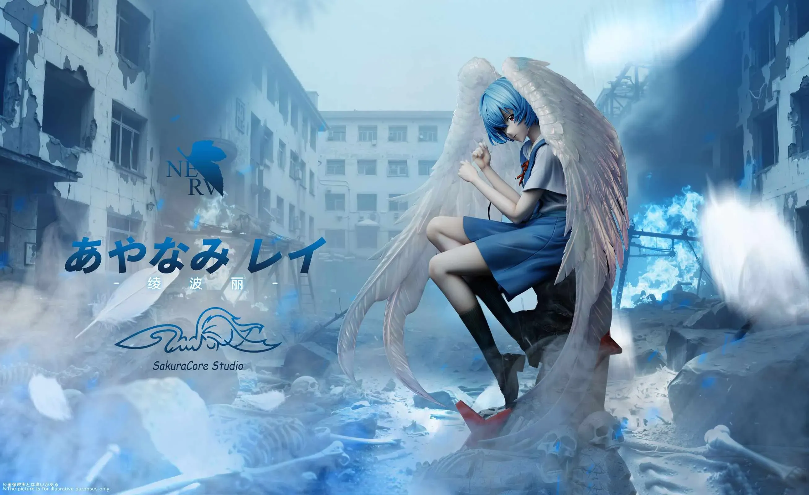 【Pre-sale】1/6 Scale Rei Ayanami-(EVA) Neon Genesis EVAngelion-SakuraCore Studio