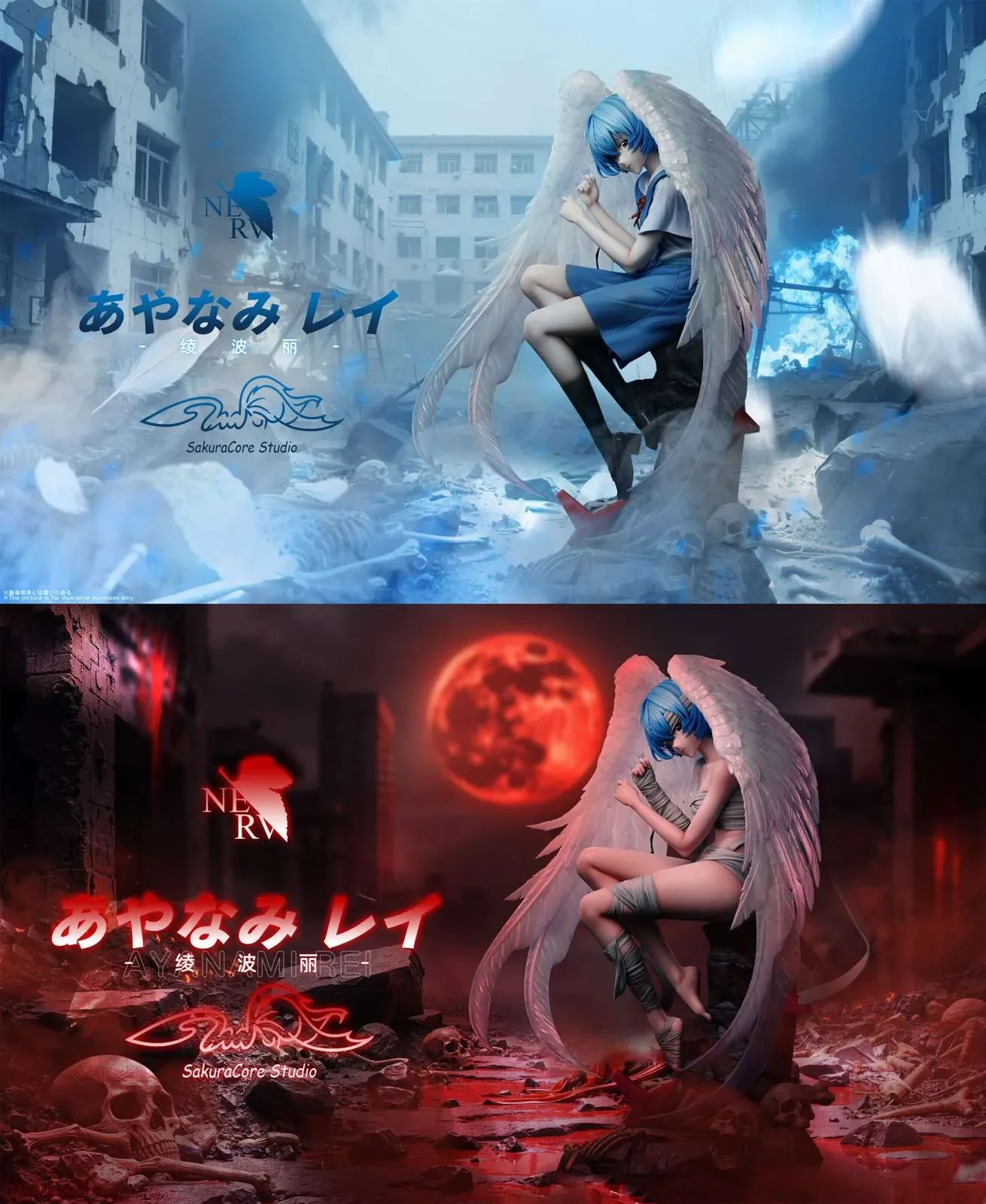 【Pre-sale】1/6 Scale Rei Ayanami-(EVA) Neon Genesis EVAngelion-SakuraCore Studio