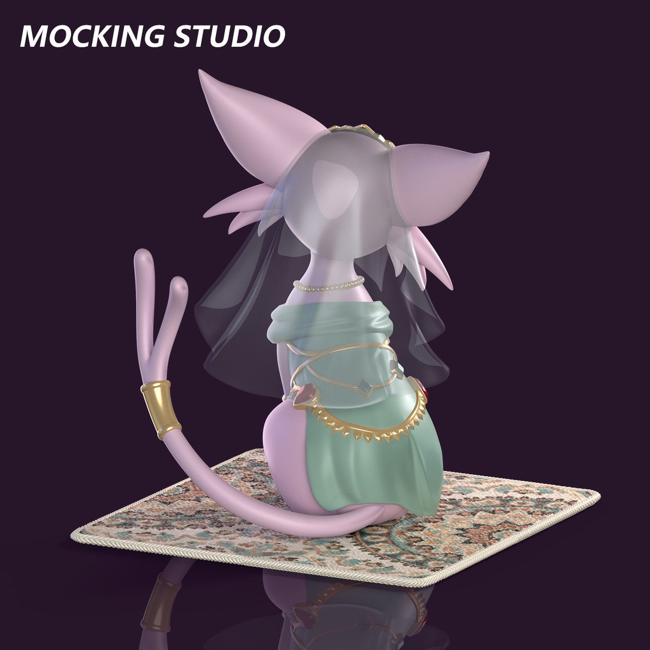 【Pre-sale】1/20 Scale Espeon-Pokemon-MOCKING Studio