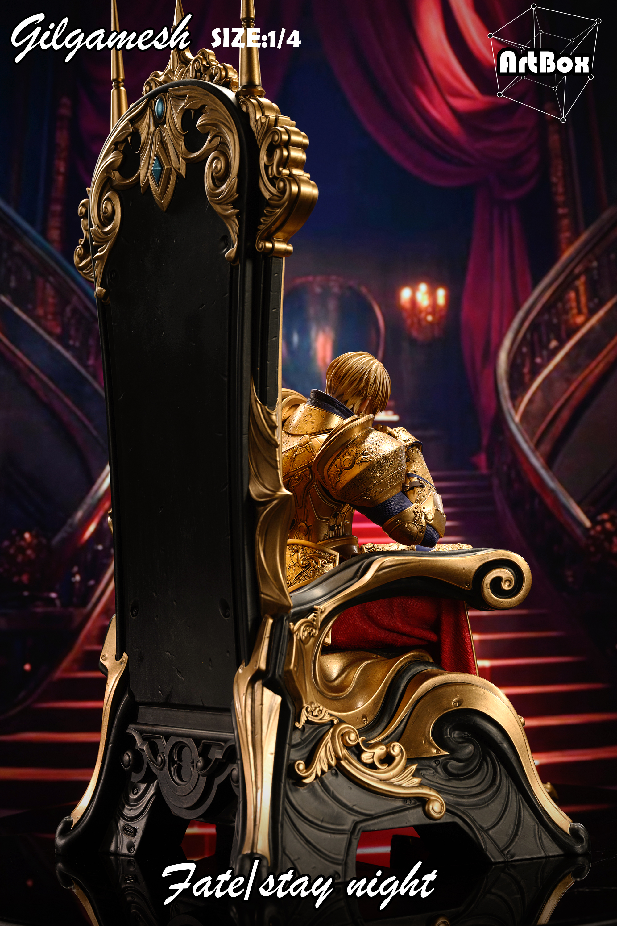 【Pre-sale】1/4 Scale Gilgamesh with LED-Fate/Stay Night-Artbox Studio