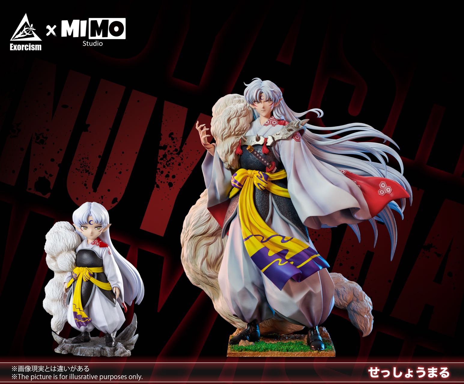 【Sold out】1/6 Scale 002 Sesshoumaru-Inuyasha-Exorcism X Mimo studios