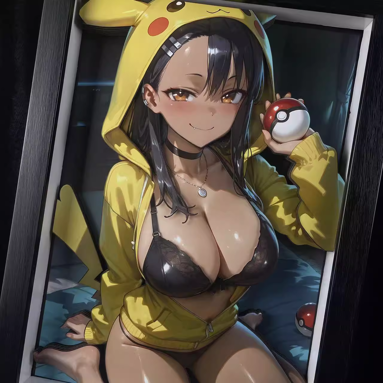 【Pre-sale】KPCG-003 and KPCGSlim-003  Decorative Painting of Pikachu Girl Series Hayase Nagatoro-B&W Studio