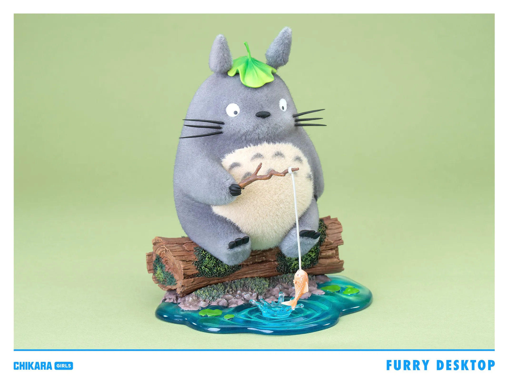 【Pre-sale】Hayao Miyazaki Movie Series Fishing Totoro-CHIKARA Studios