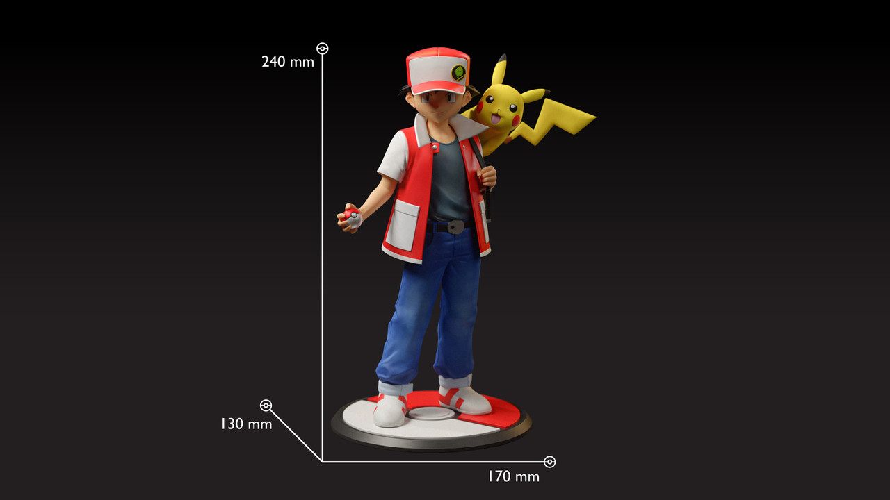 【Pre-sale】Ash Diorama and Red Diorama-Black Swan Collectibles Studio