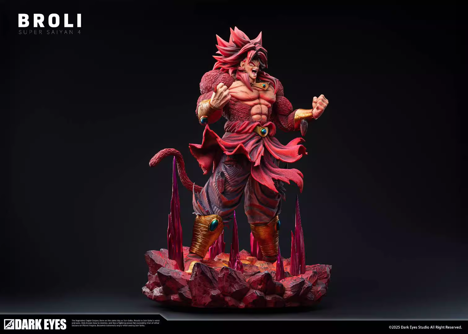 【Pre-sale】1/6 and 1/4 Scale Super Saiyan 4 Broly-HeiMou Studio