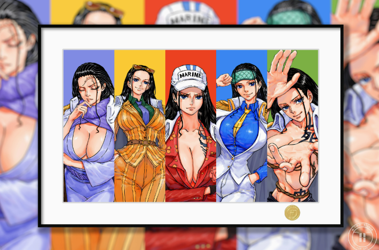 【Pre-sale】Decorative Painting of Five General Girls-H2 Studio