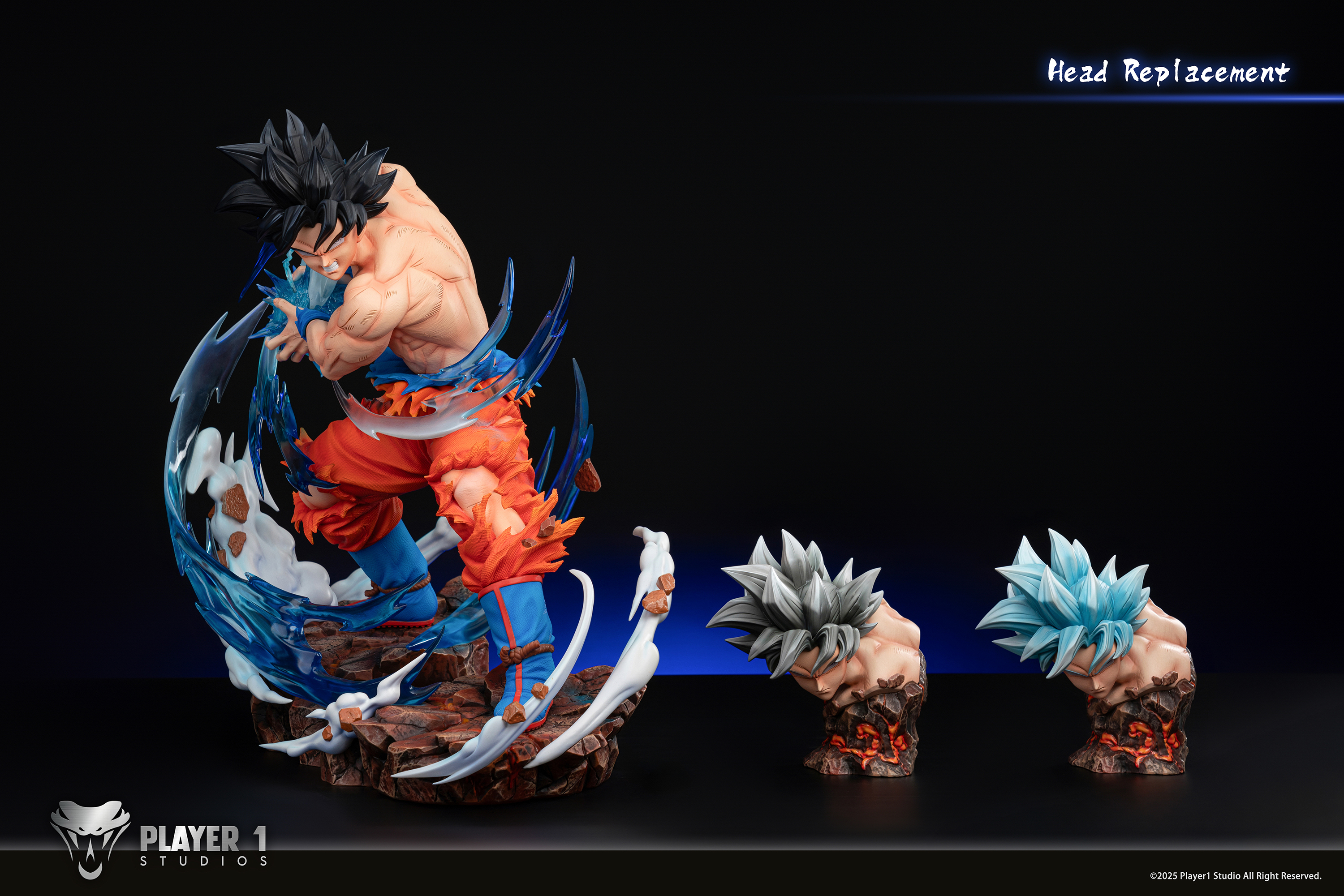 【Pre-sale】1/6 and 1/4 Scale Son Goku Master Ultra Instinct-Player 1 Studio