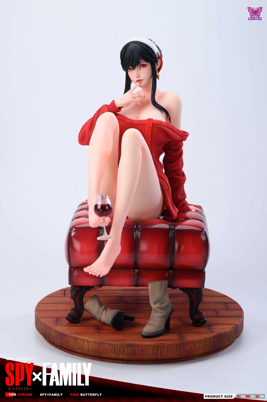 【Pre-sale】1/4 Scale Yor Forger-Pink Butterfly Studio