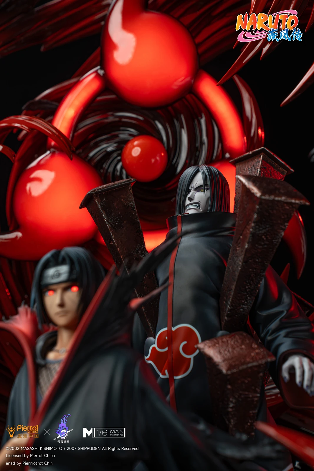 【Pre-sale】1/6 Scale Licensed Itachi Uchiha with LED-Pierrot China x PickStar Studios