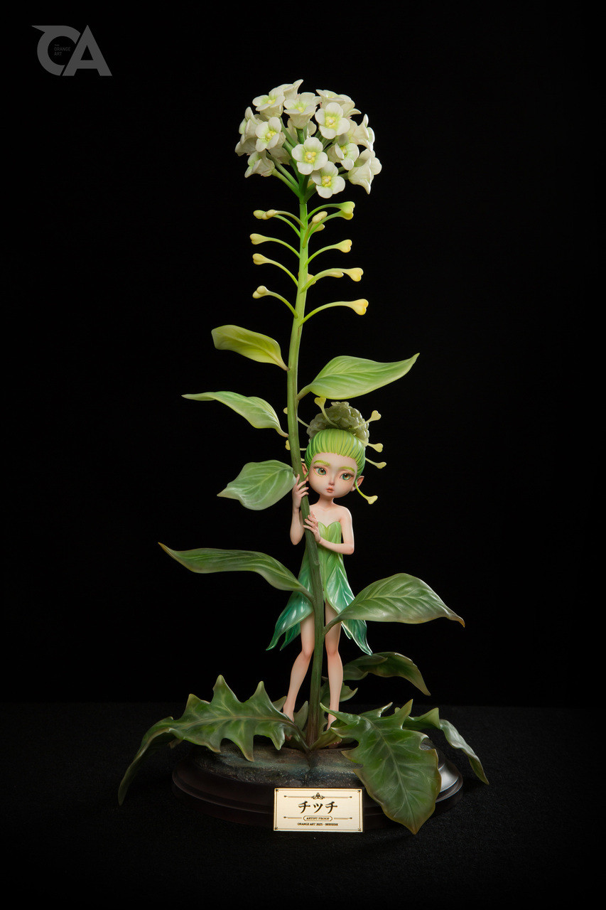 【Pre-sale】1/1 Scale Shepherd's Purse flower Fairy-Orange Art Studio