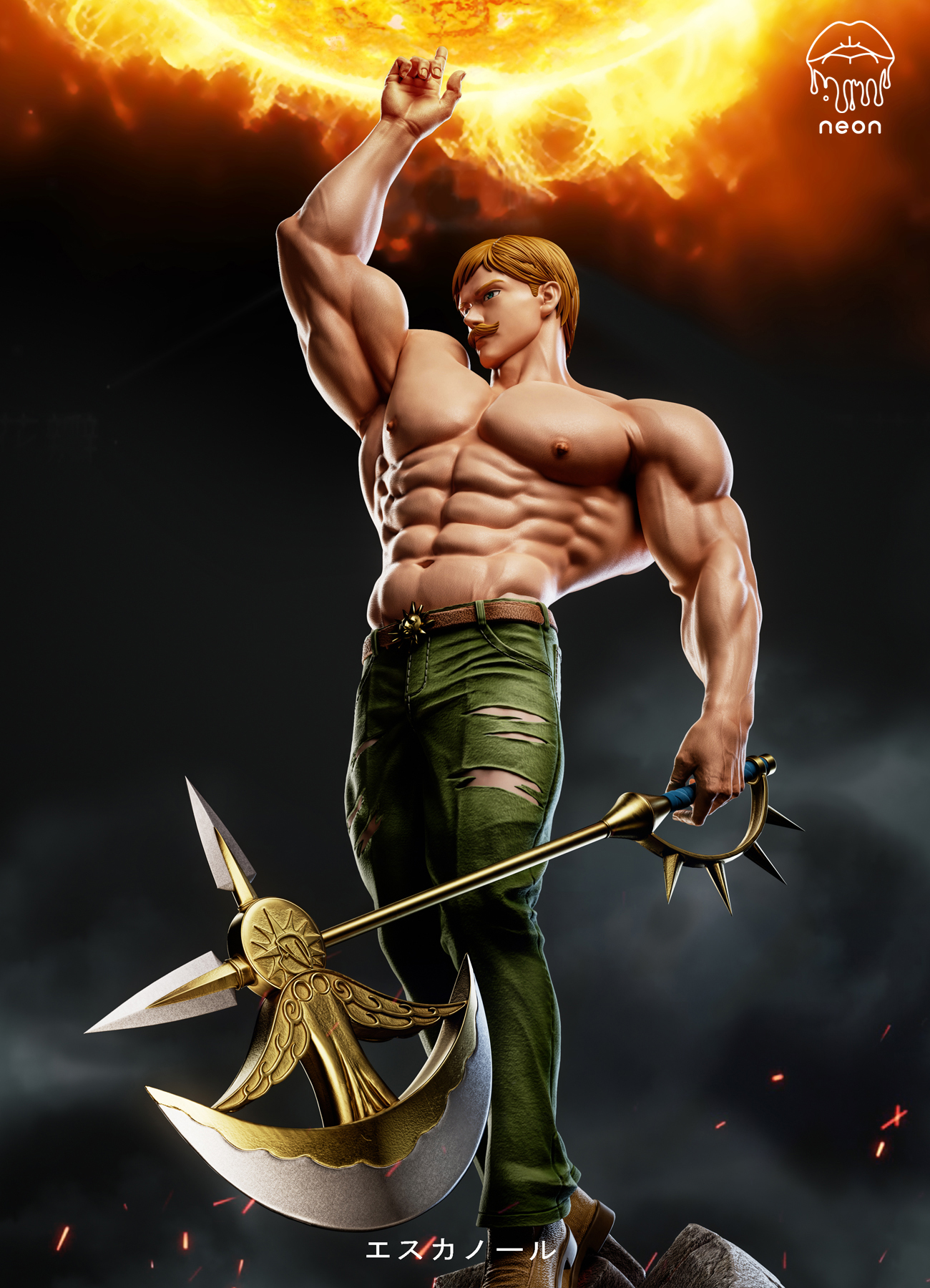 Only for test【Pre-sale】1/6 Scale Escanor-NEON Studio
