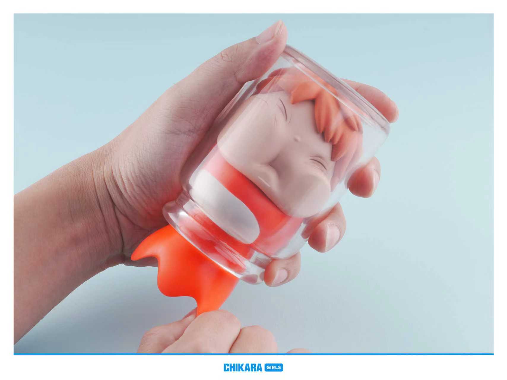 【Pre-sale】1/1 Scale Ponyo in Glass Bottle-CHIKARA Studio