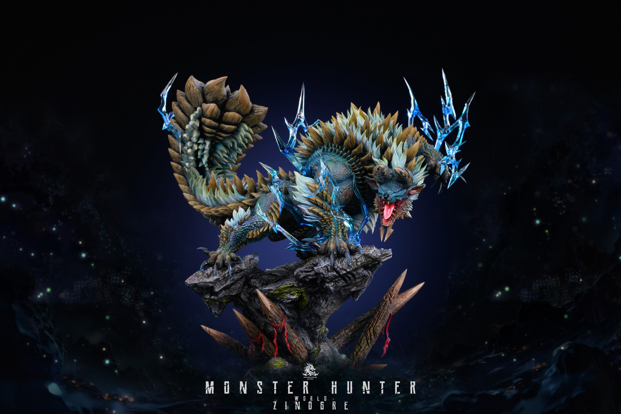 【Pre-sale】Zinogre and Stygian Zinogre with LED-Dragon Realm Studio