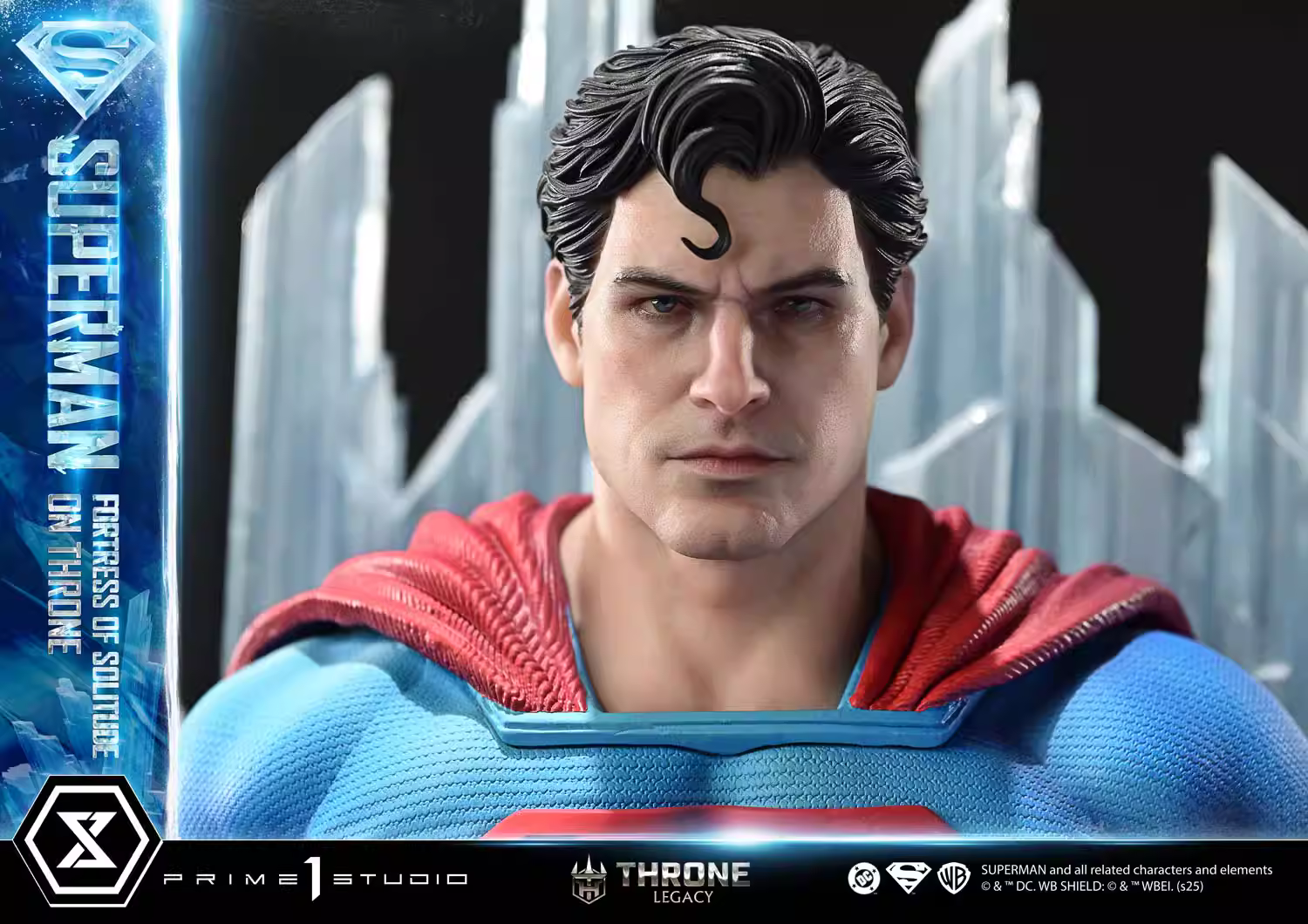 【Pre-sale】1/4 Scale Throne Superman-Prime 1 Statue Studio
