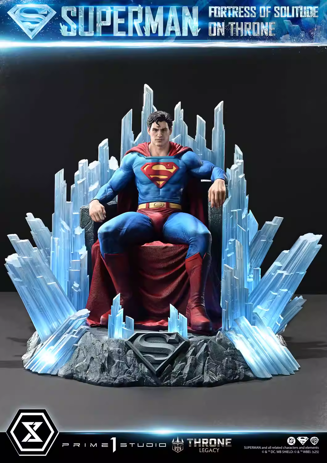 【Pre-sale】1/4 Scale Throne Superman-Prime 1 Statue Studio