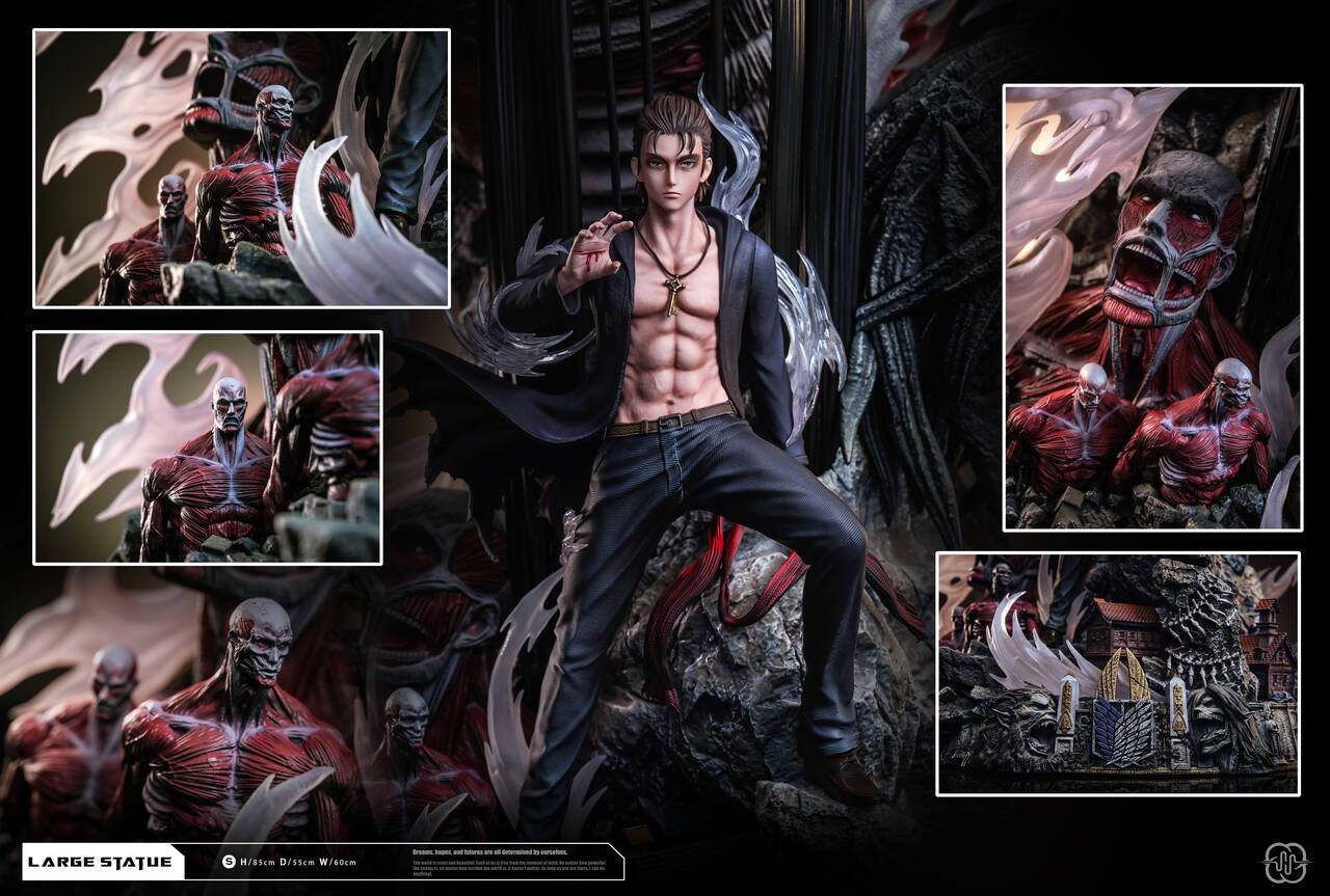 【Pre-sale】1/6 Scale Eren Jaeger with LED-Hertz Studio