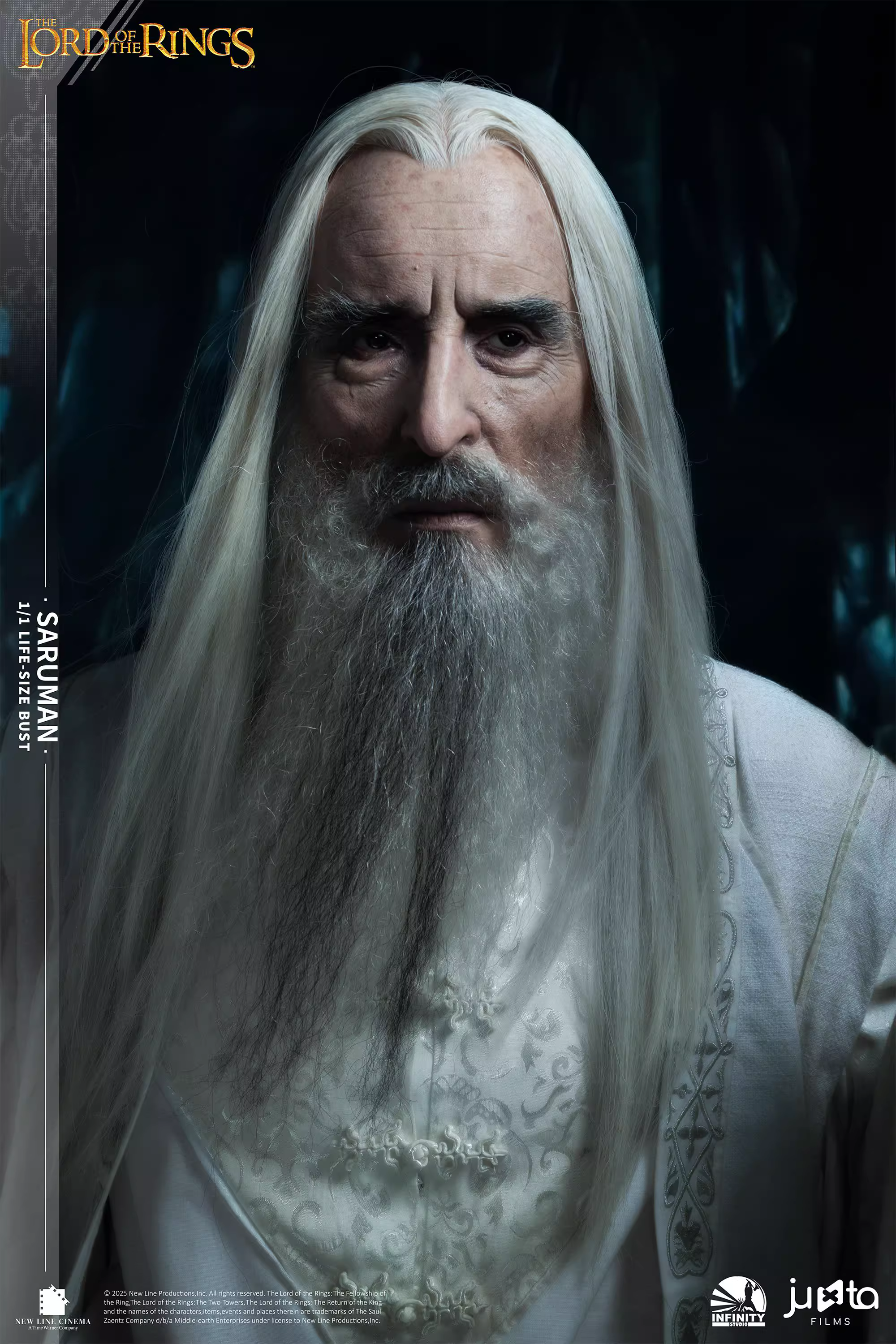 【Pre-sale】1/1 Scale Bust of Saruman-Infinity X Juxta Films Studios