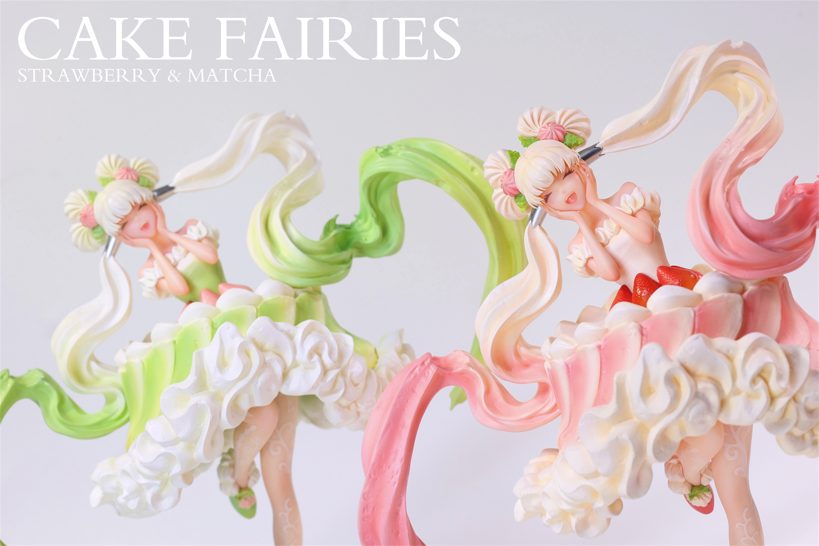 【Pre-sale】Cake Fairies Series Strawberry Fairy and Matcha Fairy-WeArtDoing Studio