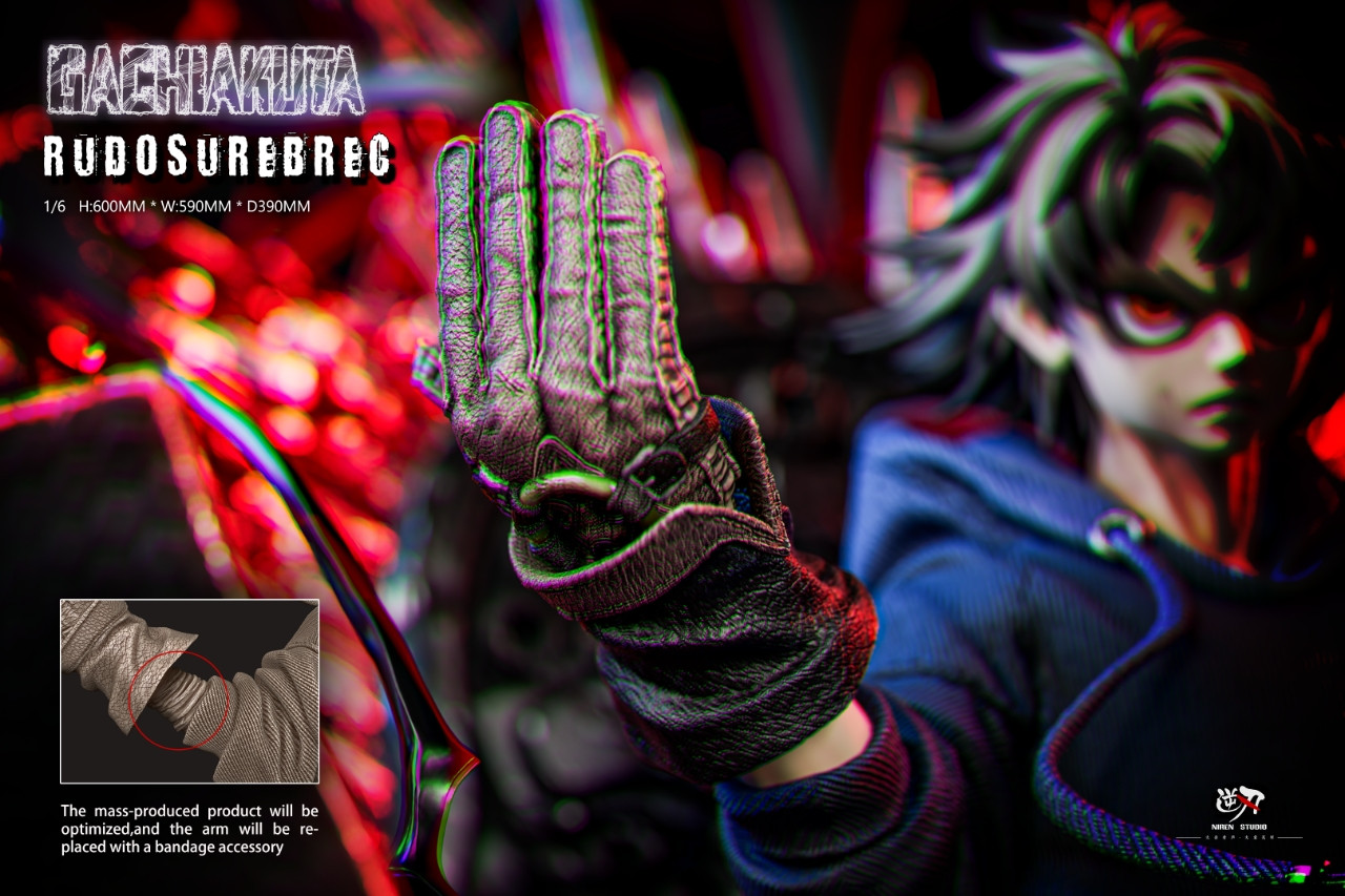 【Pre-sale】1/6 Scale GACHIAKUTA Rudo Surebrec with LED-NiRen Studio