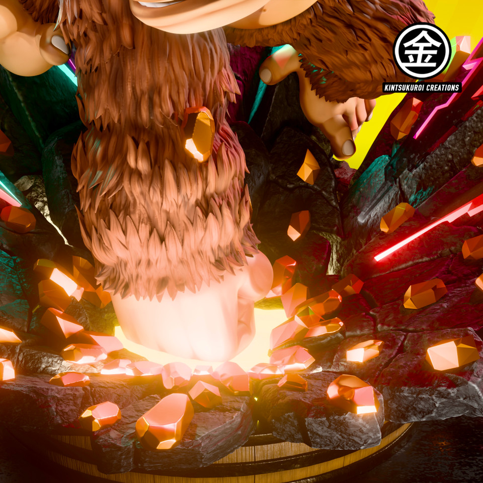 【Pre-sale】1/4 Scale DK Banana Diorama with LED-Kintsukuroi Creations Studio