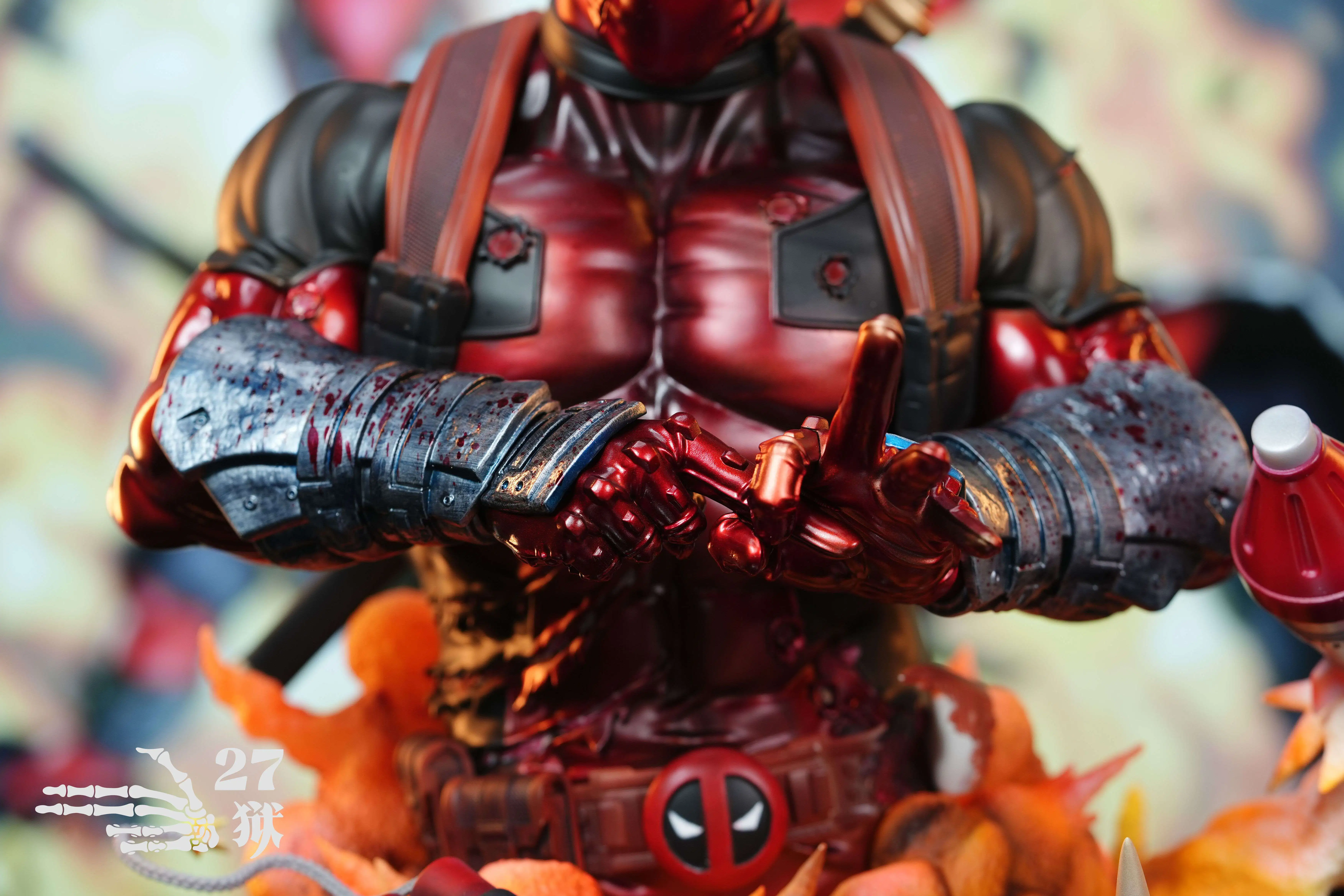 【Pre-sale】1/3 Scale Bust of Deadpool-27Abyss Studio