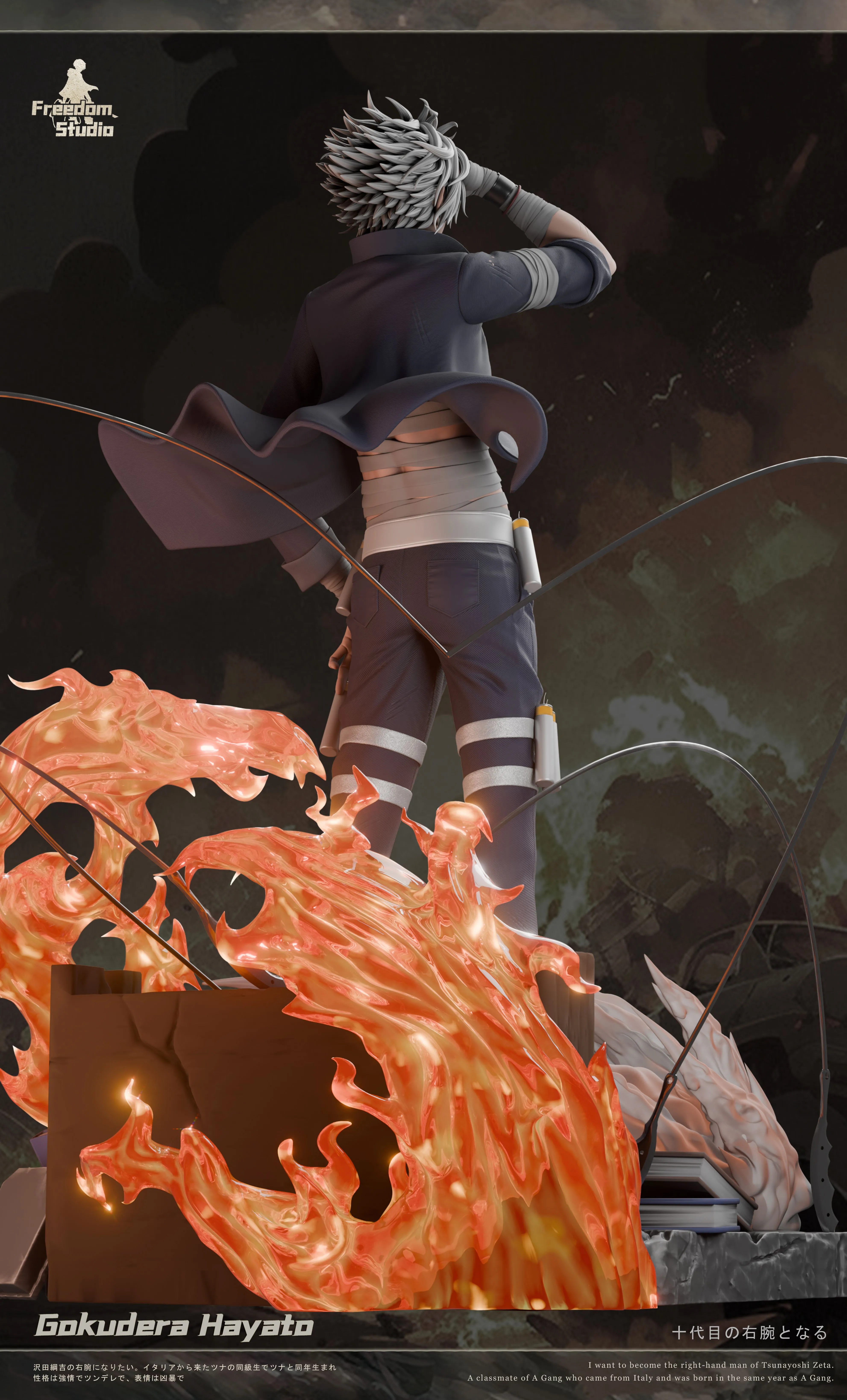 【Pre-sale】003 Gokudera Hayato-Freedom Studio